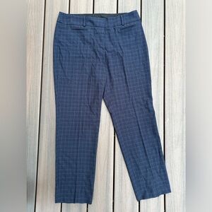Ann Taylor LOFT Julie Straight Plaid Pants - Size 12”